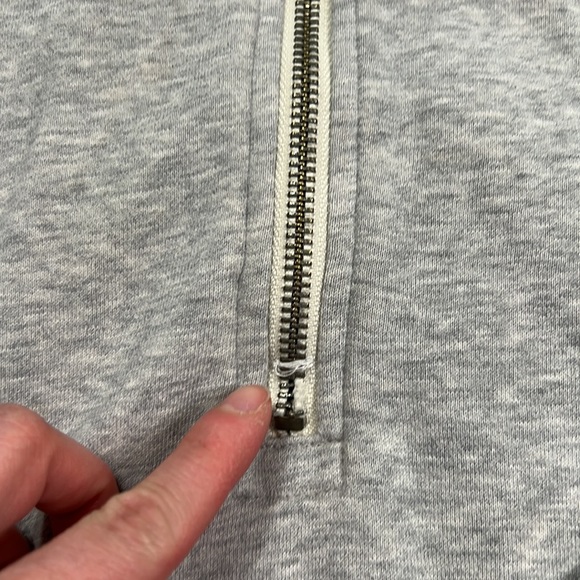 Vuori Restore Half Zip heather grey size XS - Picture 4 of 12